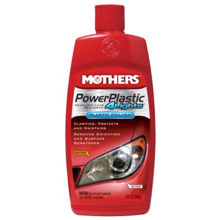 MOTHERS POLISH CO 8Oz Headlight Cleaner 08808